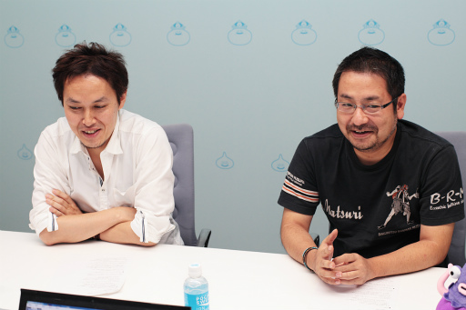 画像ギャラリー No.001のサムネイル画像 / 「ドラゴンクエストX」の1年をふり返って――Windows版のリリースやプレイ動画配信の公認など，さらなるプレイヤー増に向けた今後の展開について，齊藤陽介氏と藤澤 仁氏に話を聞いた