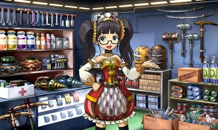 画像ギャラリー No.003のサムネイル画像 / ゲームポットとチュンソフトの新作ブラウザゲームはダンジョン探索型RPG。巨大隕石衝突後の地球を描いたイメージイラスト公開