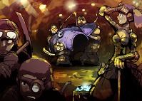 画像ギャラリー No.006のサムネイル画像 / ゲームポットとチュンソフトの新作ブラウザゲームはダンジョン探索型RPG。巨大隕石衝突後の地球を描いたイメージイラスト公開