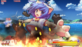 画像ギャラリー No.019のサムネイル画像 / 2D横スクロールシューティング「それゆけ！ ぶるにゃんマンPortable 〜とりもどせ！あいとせいぎときぼうのつにゃ缶〜」が12月1日に発売決定