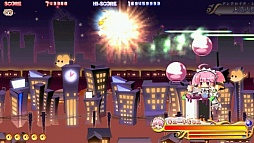 画像ギャラリー No.004のサムネイル画像 / 「それゆけ！ ぶるにゃんマン Portable」，本編クリア後にプレイできる追加ステージの詳細を公開。「ぎゃる☆がん」からのゲストキャラが敵として登場