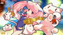 画像ギャラリー No.007のサムネイル画像 / 「それゆけ！ ぶるにゃんマン Portable 〜とりもどせ！あいとせいぎときぼうのつにゃ缶〜」の店頭体験会が実施に。メイド喫茶とのタイアップ情報も