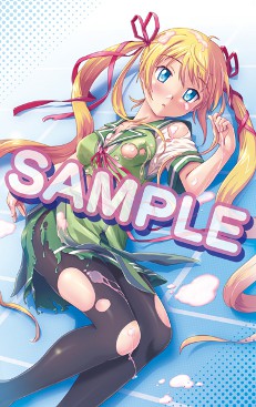 画像ギャラリー No.001のサムネイル画像 / 「ぎゃる☆がん」の店舗特典イラストが公開。半裸の晶やリボンで縛られたぱたこなど，いずれも刺激的な仕上がりに