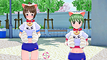 画像ギャラリー No.004のサムネイル画像 / カメラの角度には変更ナシ。 明日発売のPS3「ぎゃる☆がん」，「それゆけ！ぶるにゃんマン」とのコラボDLC＆アップデートパッチを，発売と同時に配信
