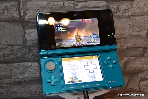 画像ギャラリー No.008のサムネイル画像 / ［TGS 2011］3DS「モンスターハンター3（トライ）G」をプレイ。気になる操作や3D立体視の感覚やいかに？　直撮りプレイムービーもUp