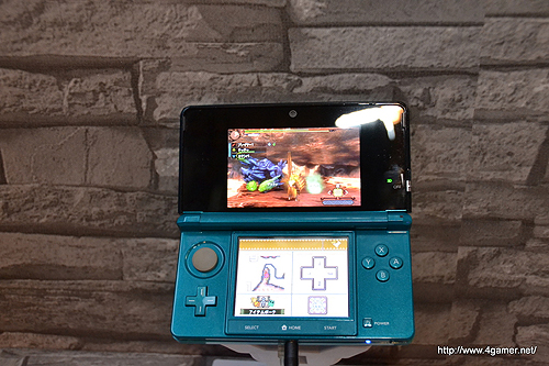 画像ギャラリー No.010のサムネイル画像 / ［TGS 2011］3DS「モンスターハンター3（トライ）G」をプレイ。気になる操作や3D立体視の感覚やいかに？　直撮りプレイムービーもUp