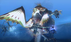 画像ギャラリー No.014のサムネイル画像 / ［TGS 2011］「モンスターハンター3（トライ）G」ステージレポート。3DSの下画面はカスタマイズ可能に