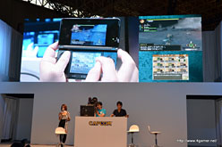 画像ギャラリー No.022のサムネイル画像 / ［TGS 2011］「モンスターハンター3（トライ）G」ステージレポート。3DSの下画面はカスタマイズ可能に