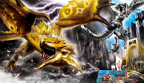 画像ギャラリー No.003のサムネイル画像 / USJの「モンスターハンター・ザ・リアル 2012」が本日開幕。等身大「動くリオレイア希少種」にDLクエストの先行配信にと催しは盛りだくさん