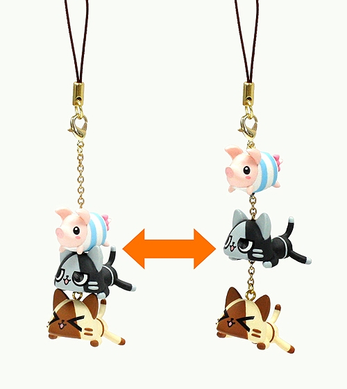 画像ギャラリー No.004のサムネイル画像 / 「MH」,かさなるマスコットが新登場。キッズ向け長袖Tシャツが発売中