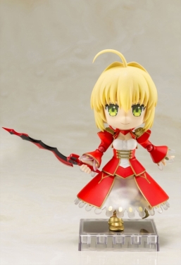 画像ギャラリー No.001のサムネイル画像 / アニメ「Fate/EXTRA Last Encore」のセイバーがキューポッシュに。2019年1月発売予定