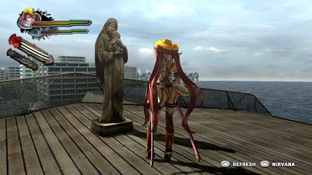 画像ギャラリー No.013のサムネイル画像 / 「お姉チャンバラZ 〜カグラ〜」今作では敵として登場する前作のヒロイン「彩」と「咲」を紹介。武器やスキルが入手できる「ニルヴァーナ」の情報も
