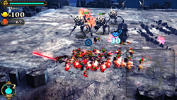 画像ギャラリー No.010のサムネイル画像 / PS Vita「地獄の軍団」の新情報が明らかに。特徴の異なる3種類のゴブリン軍団をうまく操って魔神を殲滅しよう