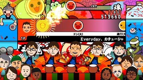 画像ギャラリー No.011のサムネイル画像 / 「太鼓の達人Wii」収録曲は100曲,どんちゃんの着せ替え衣装もどどーんと100着に増量して11月23日に発売