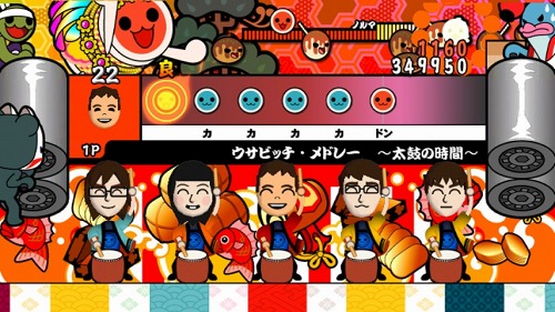 画像ギャラリー No.002のサムネイル画像 / 「太鼓の達人Wii 決定版」,アニメ「ウサビッチ」のオリジナルメドレー曲収録。ノルマクリアでプーチンとキレネンコから手紙が
