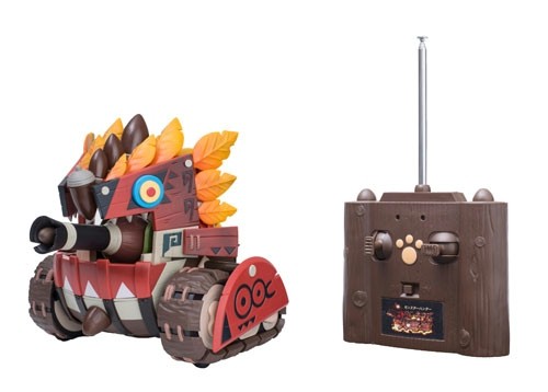 画像ギャラリー No.001のサムネイル画像 / 「モンスターハンター4」オトモアイルー達の 「ネコ式火竜車」がRCで登場