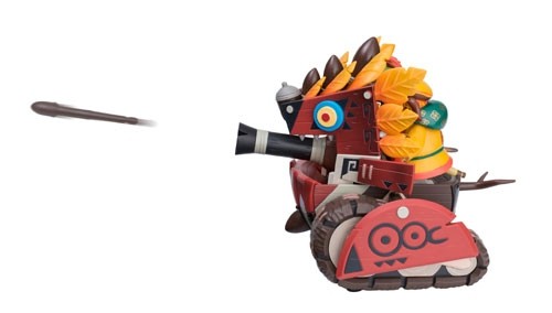 画像ギャラリー No.008のサムネイル画像 / 「モンスターハンター4」オトモアイルー達の 「ネコ式火竜車」がRCで登場
