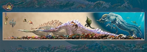 画像ギャラリー No.007のサムネイル画像 / 「モンスターハンター」シリーズのキャラクター達がジグゾーパズルで登場