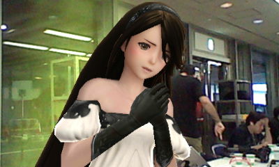 画像ギャラリー No.004のサムネイル画像 / ［TGS 2011］スクウェア・エニックスブースで「BRAVELY DEFAULT」のARカードをゲットせよ！　ヒロインが語りかけてくるARムービーを体験