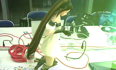 画像ギャラリー No.005のサムネイル画像 / ［TGS 2011］スクウェア・エニックスブースで「BRAVELY DEFAULT」のARカードをゲットせよ！　ヒロインが語りかけてくるARムービーを体験