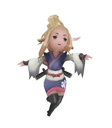 画像ギャラリー No.054のサムネイル画像 / 「BRAVELY DEFAULT」エタルニア公国軍第一師団「黒鉄之刃」や新たなジョブ，カスタマイズが可能な「必殺技」などを紹介