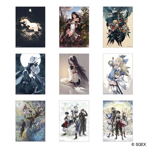画像ギャラリー No.003のサムネイル画像 / 「ブレイブリーデフォルト 10 周年記念展」第2弾グッズ情報を公開。お買い上げ特典くじの詳細も