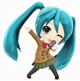 画像ギャラリー No.029のサムネイル画像 / 「初音ミク and Future Stars Project mirai」，人気曲「マトリョシカ」「ハッピーシンセサイザ」「逆さまレインボー」「妄想スケッチ」を収録