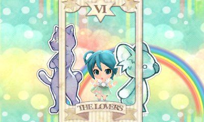 画像ギャラリー No.002のサムネイル画像 / 「初音ミク and Future Stars Project mirai」，収録楽曲「どうぶつ占い」「君の体温」など4曲とコスチューム4種類を紹介。リズムゲームのシステムも解説