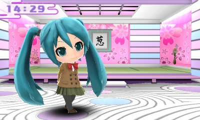 画像ギャラリー No.006のサムネイル画像 / 「初音ミク and Future Stars Project mirai」さまざまなミク達の姿が楽しめる「マイルーム」を紹介。期間限定イベントが発生することも