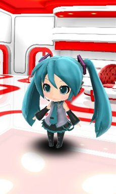 画像ギャラリー No.020のサムネイル画像 / 「初音ミク and Future Stars Project mirai」さまざまなミク達の姿が楽しめる「マイルーム」を紹介。期間限定イベントが発生することも