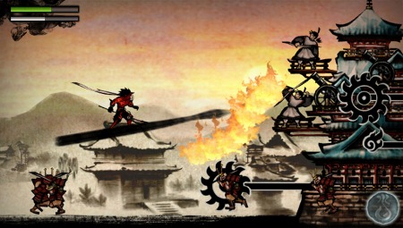 画像ギャラリー No.004のサムネイル画像 / ［TGS 2011］アクワイアのPS Vita用ソフト「墨鬼 SUMIONI（仮）」，TGS 2011でプレイアブル展示中。「墨神」を操るための“墨汁タッチアクション”とは