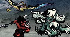 画像ギャラリー No.006のサムネイル画像 / 「墨鬼 SUMIONI」，Twitterで応援メッセージを募集。優秀者にはPS Vitaが