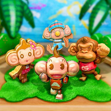 画像ギャラリー No.002のサムネイル画像 / 「スーパーモンキーボール 特盛あそビ〜タ！」の「ワールド1：ブリキッシュジャングル」や独創的な新機能「ステージエディット」などの画像や詳細が公開に
