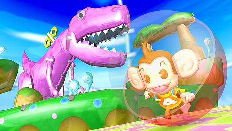 画像ギャラリー No.005のサムネイル画像 / 「スーパーモンキーボール 特盛あそビ〜タ！」の「ワールド1：ブリキッシュジャングル」や独創的な新機能「ステージエディット」などの画像や詳細が公開に