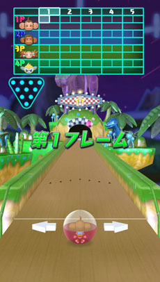 画像ギャラリー No.011のサムネイル画像 / 「スーパーモンキーボール 特盛あそビ〜タ!」新たなバラエティーゲーム「モンキーボウリング」や新ステージの情報を公開。ネットワーク要素も明らかに