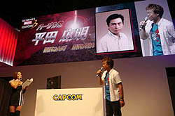 画像ギャラリー No.005のサムネイル画像 / ［TGS 2011］「ULTIMATE MARVEL VS. CAPCOM 3」に新キャラ「バージル」「アイアンフィスト」が参戦。“NEO-G vs. セス・キリアン”のガチ対決も披露されたステージイベント 