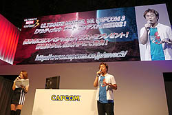 画像ギャラリー No.007のサムネイル画像 / ［TGS 2011］「ULTIMATE MARVEL VS. CAPCOM 3」に新キャラ「バージル」「アイアンフィスト」が参戦。“NEO-G vs. セス・キリアン”のガチ対決も披露されたステージイベント 