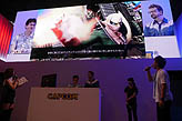 画像ギャラリー No.013のサムネイル画像 / ［TGS 2011］「ULTIMATE MARVEL VS. CAPCOM 3」に新キャラ「バージル」「アイアンフィスト」が参戦。“NEO-G vs. セス・キリアン”のガチ対決も披露されたステージイベント 