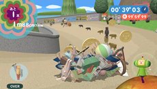 画像ギャラリー No.007のサムネイル画像 / 今度は“みんいつ”とコラボ。「塊魂 ノ・ビ〜タ」ゆるコラ企画第3弾のDLCミッションは4月19日に配信予定。トロやクロを巻き込んでゴールを目指そう