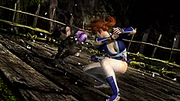 画像ギャラリー No.008のサムネイル画像 / 「DEAD OR ALIVE 5」,激流に浮かべた新ステージで戦う「かすみ」と「あやね」を収録した最新ムービーを公開。おや,勝負が付いたと思ったら?