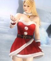 画像ギャラリー No.003のサムネイル画像 / 「DEAD OR ALIVE 5」DLC第7弾の配信がスタート。クリスマスはサンタコスチュームで対戦だ