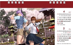 画像ギャラリー No.002のサムネイル画像 / 「DEAD OR ALIVE 5」の卓上カレンダーが登場。予約受付が始まる
