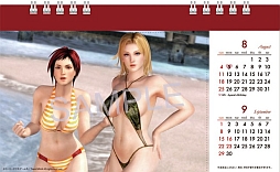 画像ギャラリー No.004のサムネイル画像 / 「DEAD OR ALIVE 5」の卓上カレンダーが登場。予約受付が始まる