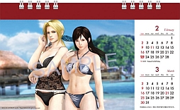 画像ギャラリー No.007のサムネイル画像 / 「DEAD OR ALIVE 5」の卓上カレンダーが登場。予約受付が始まる