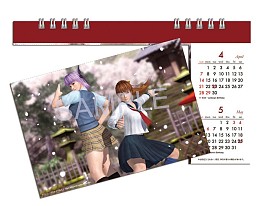 画像ギャラリー No.008のサムネイル画像 / 「DEAD OR ALIVE 5」の卓上カレンダーが登場。予約受付が始まる