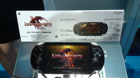 画像ギャラリー No.001のサムネイル画像 / ［TGS2011］スクウェア・エニックスが贈る「LORD of APOCALYPSE」，会場でプレイできたVita版のクエスト2つを直撮りムービーで掲載