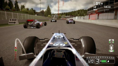 画像ギャラリー No.005のサムネイル画像 / 「F1 2011」のPS Vita版＆ニンテンドー3DS版の発売が決定。最大4人でのマルチプレイに対応