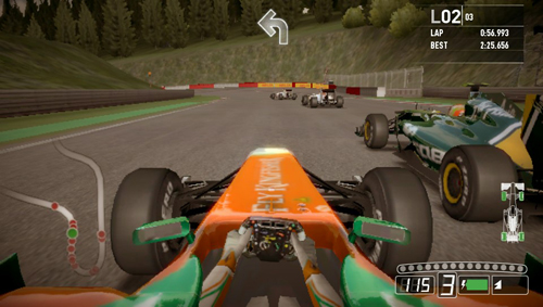 画像ギャラリー No.006のサムネイル画像 / 「F1 2011」のPS Vita版＆ニンテンドー3DS版の発売が決定。最大4人でのマルチプレイに対応