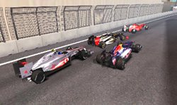 画像ギャラリー No.001のサムネイル画像 / ニンテンドー3DS版「F1 2011」が本日発売。3DSでレースシーンがどのように映し出されるのかが分かるムービーを4GamerにUp