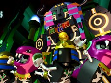 画像ギャラリー No.005のサムネイル画像 / アーケード向け投擲アクション「激投伝説ブロックキング」が本日稼動開始。画面ボールを投げて破壊の限りを尽くせ
